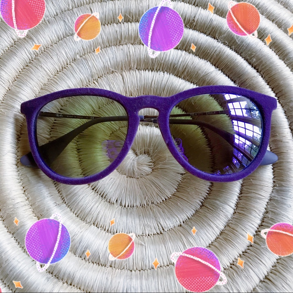 🔮 Ray Ban velvet purple sunglasses 🔮